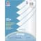 Pacon® 8.5" x 11" Classic White Pastel Card Stock, 2 Packs of 100